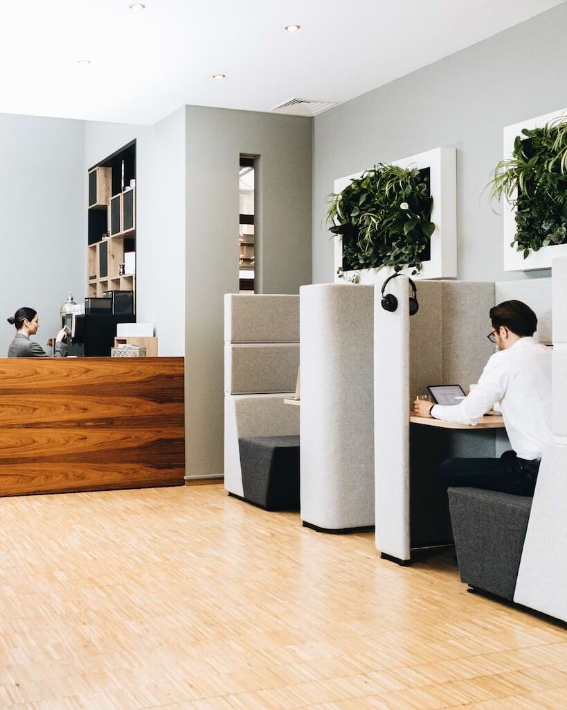 Arbeiten und Wohlfühlen