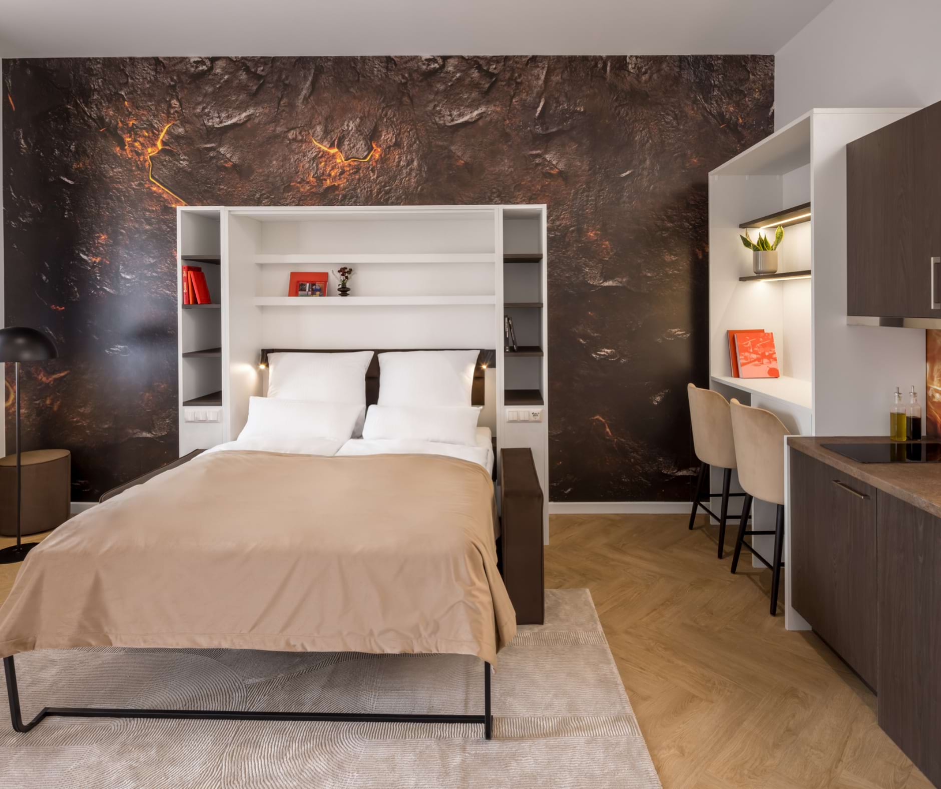 Geräumige Einzel & Doppelzimmer